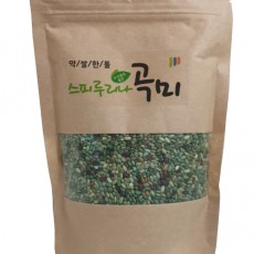 [스피루리나팜스] 스피루리나 곡미 (스피루리나 함유 혼합 곡물) 400g / 1봉지